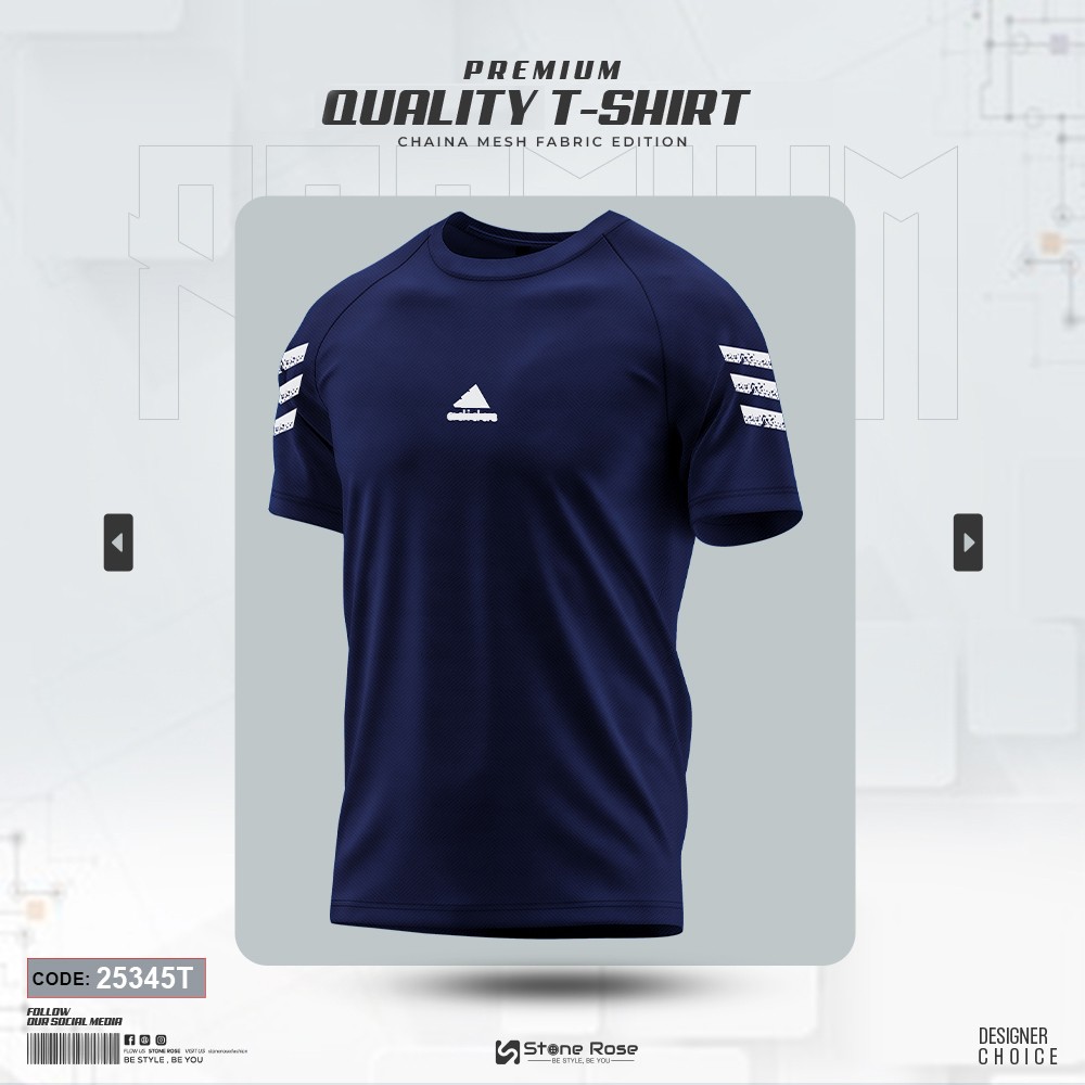 Men Summer Premium Black Tracksuit-25521T